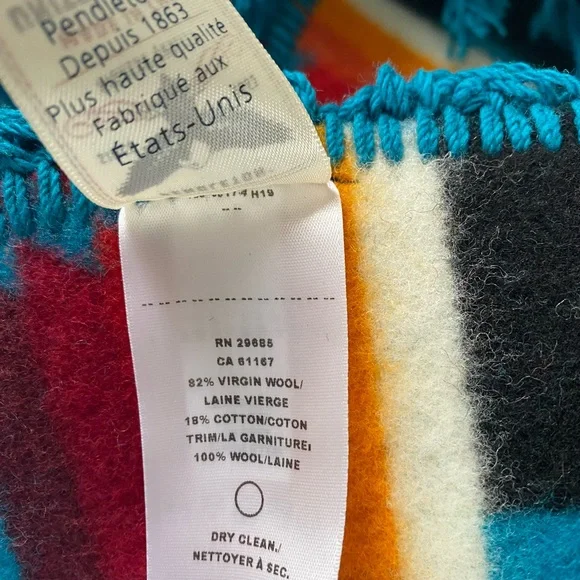 NWT Pendleton Chief Joseph blanket/shawl turquoise